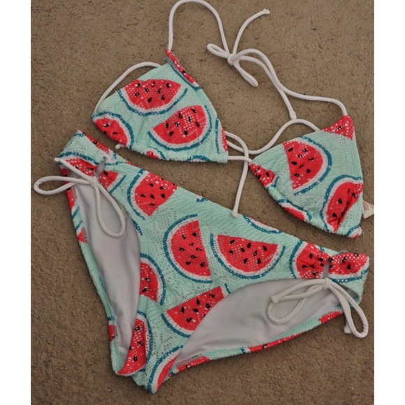 OP | Swim | Watermelon Print Bikini | Poshmark